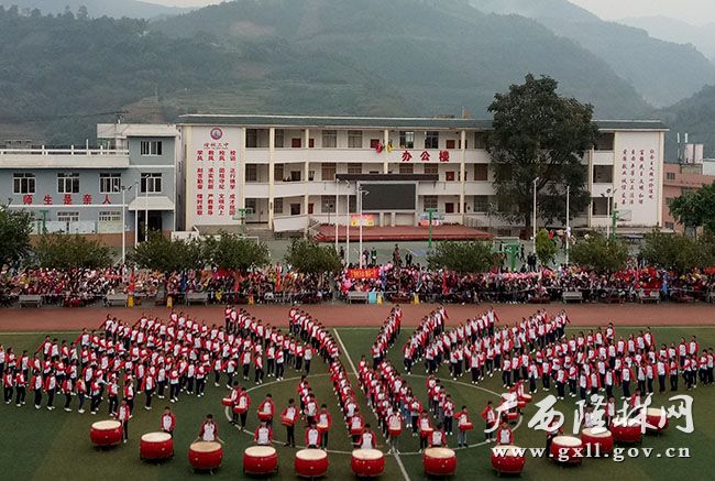 隆林二中第二十四届校运会圆满举行，活力青春绽放校园